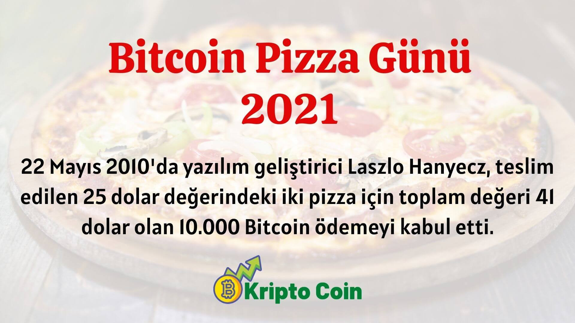Bitcoin Pizza Günü 2021