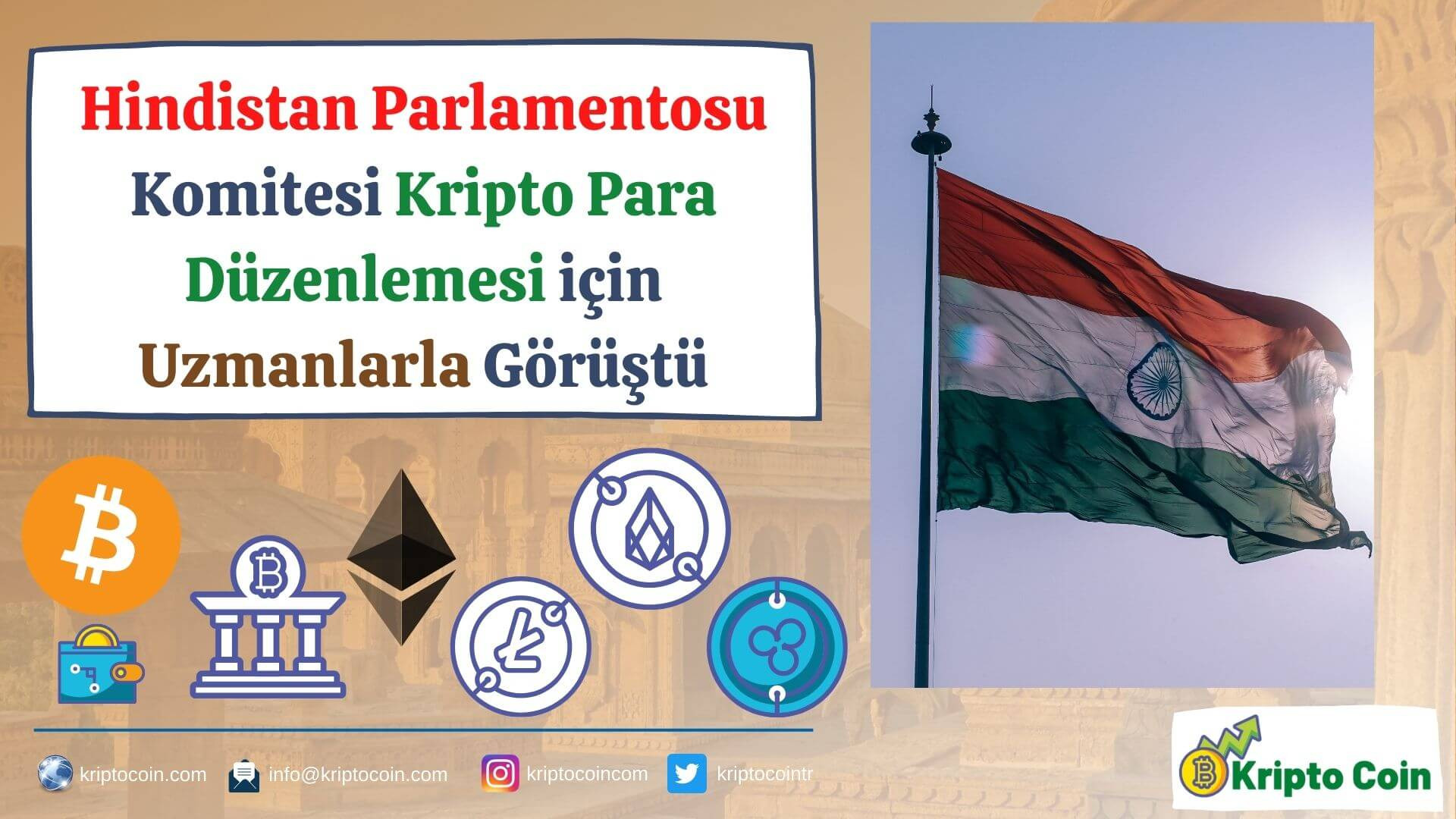 Hindistan Parlamentosu Komitesi Kripto Para Düzenlemesi için Uzmanlarla Görüştü