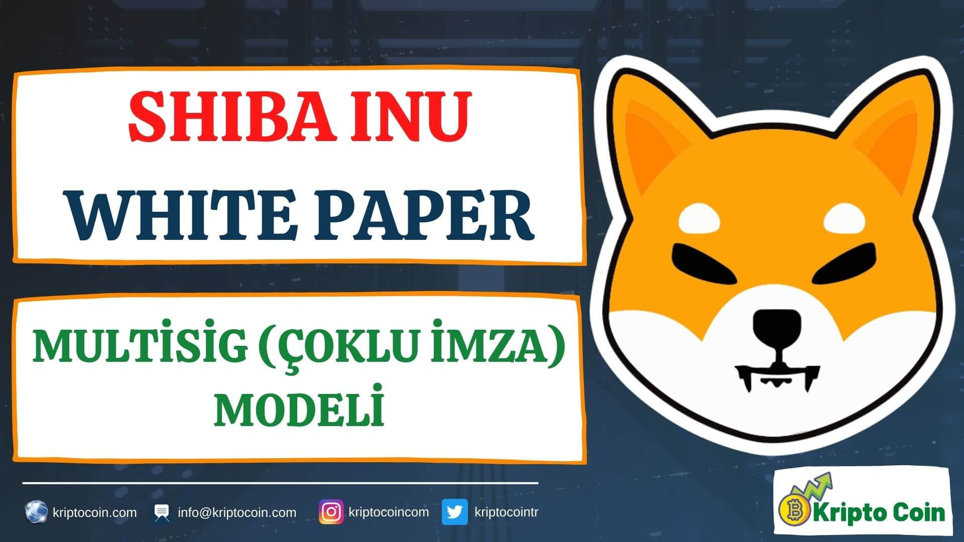 SHIBA INU White Paper 22 - Multisig (Çoklu İmza) Modeli